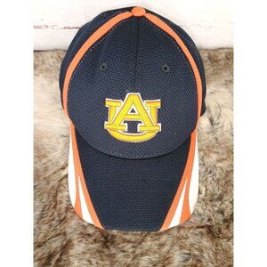 Auburn Tigers New Era 39Thirty War Eagle Stretch Fit Hat Medium-Large Navy & Ora